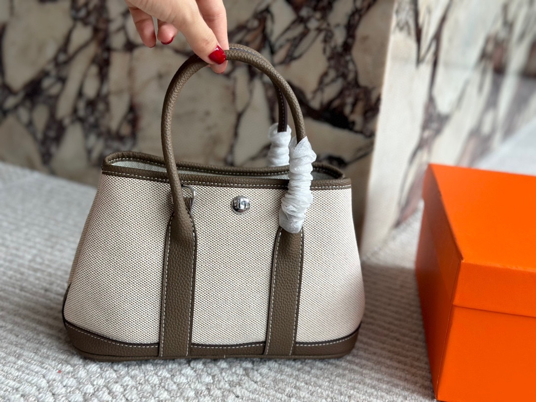 Hermes h garden Beige Quilted Bag 276