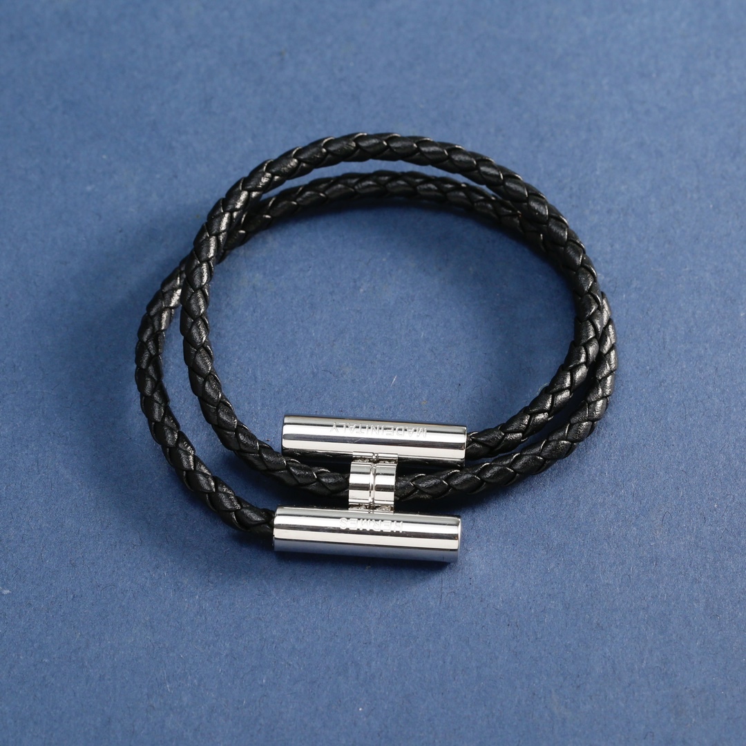 Hermes h Orange Logo-Accented Bracelet 024