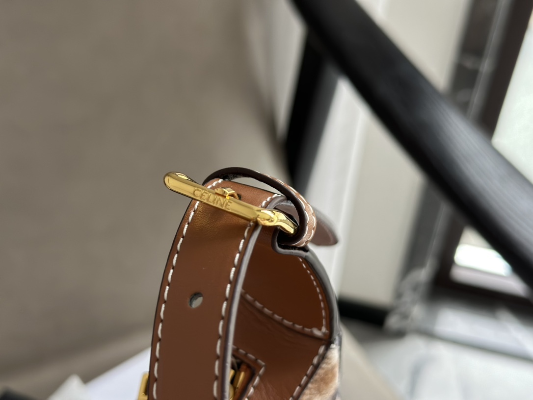Celine Brown Quilted Bag 257