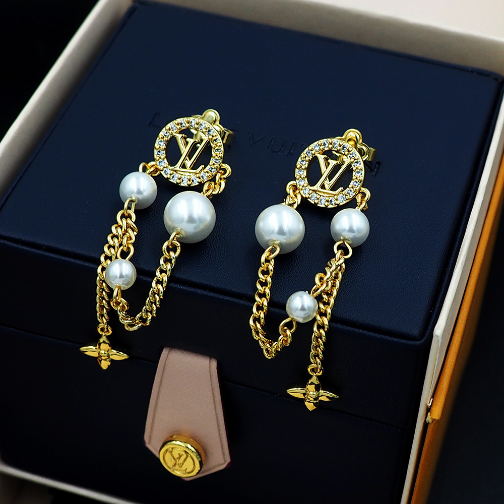 LV Gold Vintage-Inspired Earrings 235