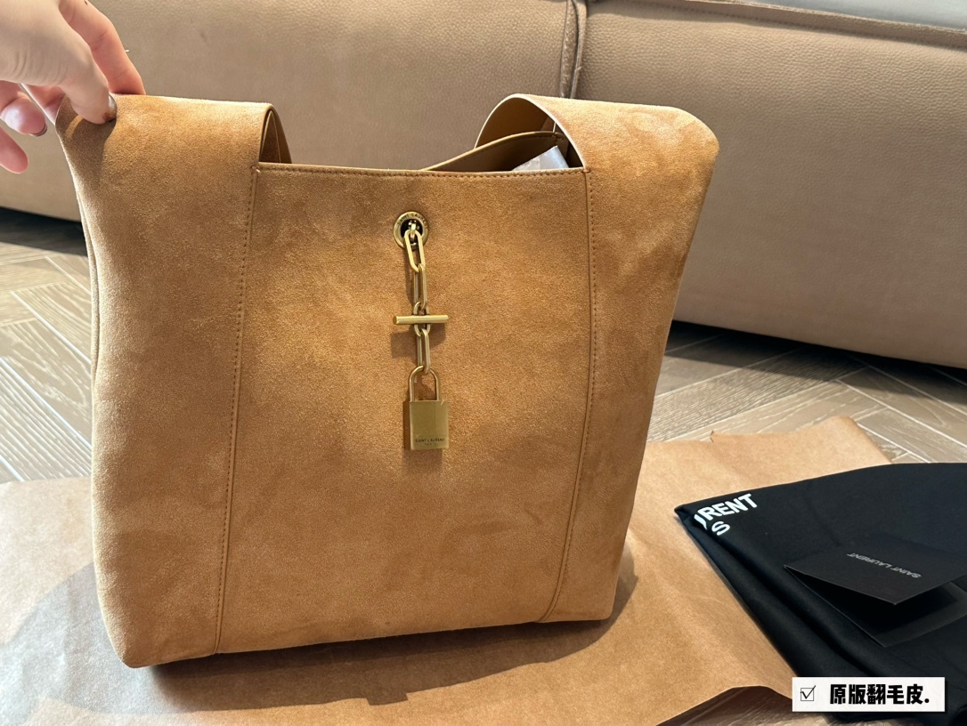 YSL Beige Vintage-Inspired Bag 159
