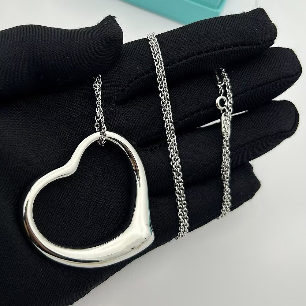 Tiffany Rose Gold Logo-Accented Necklace 210
