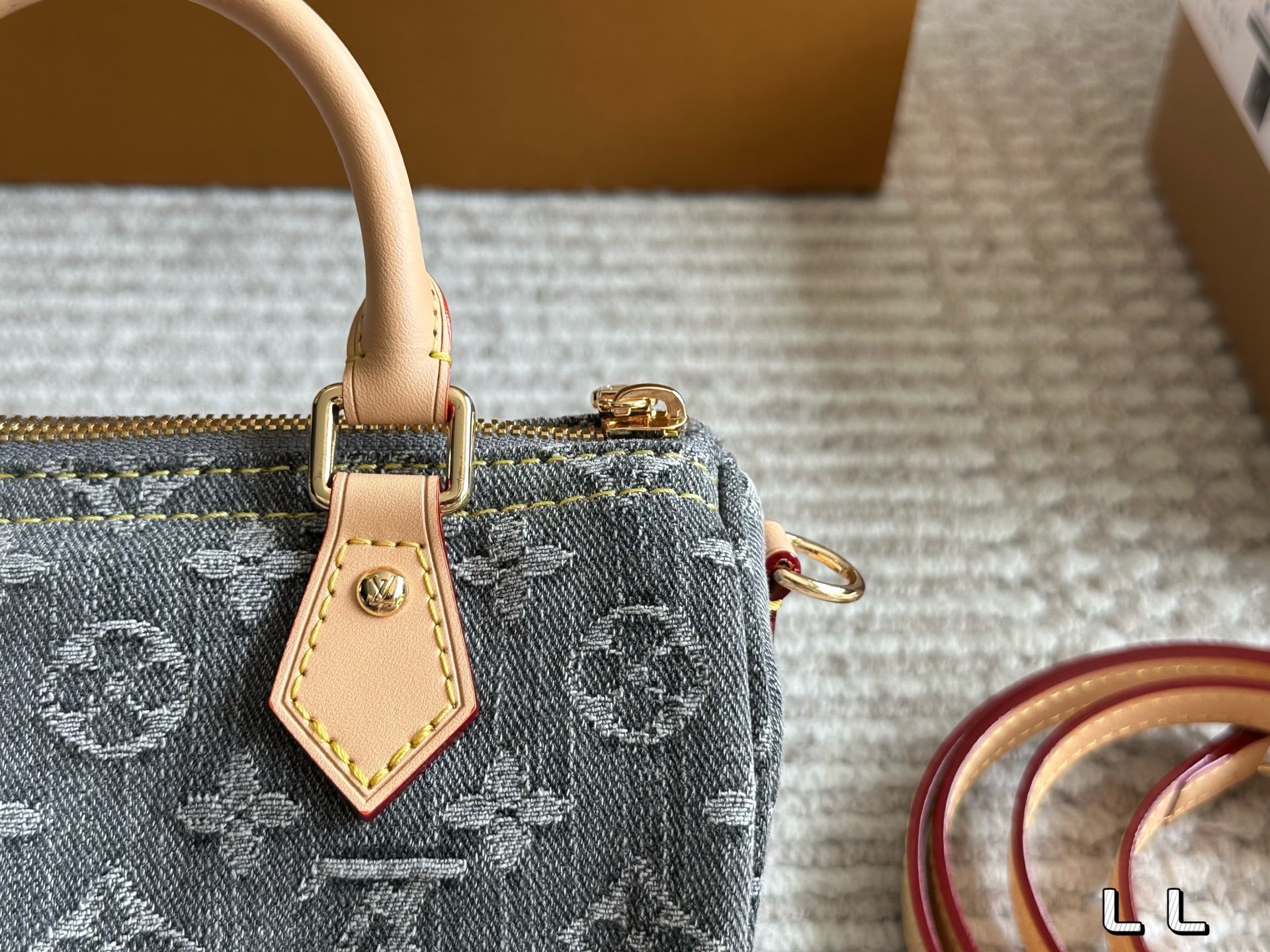 LV Rose Gold Textured Bag 1270