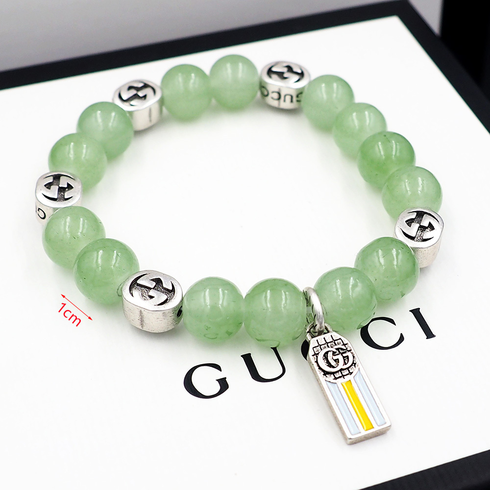 Gucci Silver Logo-Accented Bracelet 032
