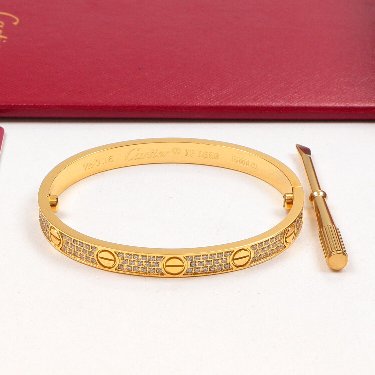 Cartier love Rose Gold Vintage-Inspired Bracelet 0145
