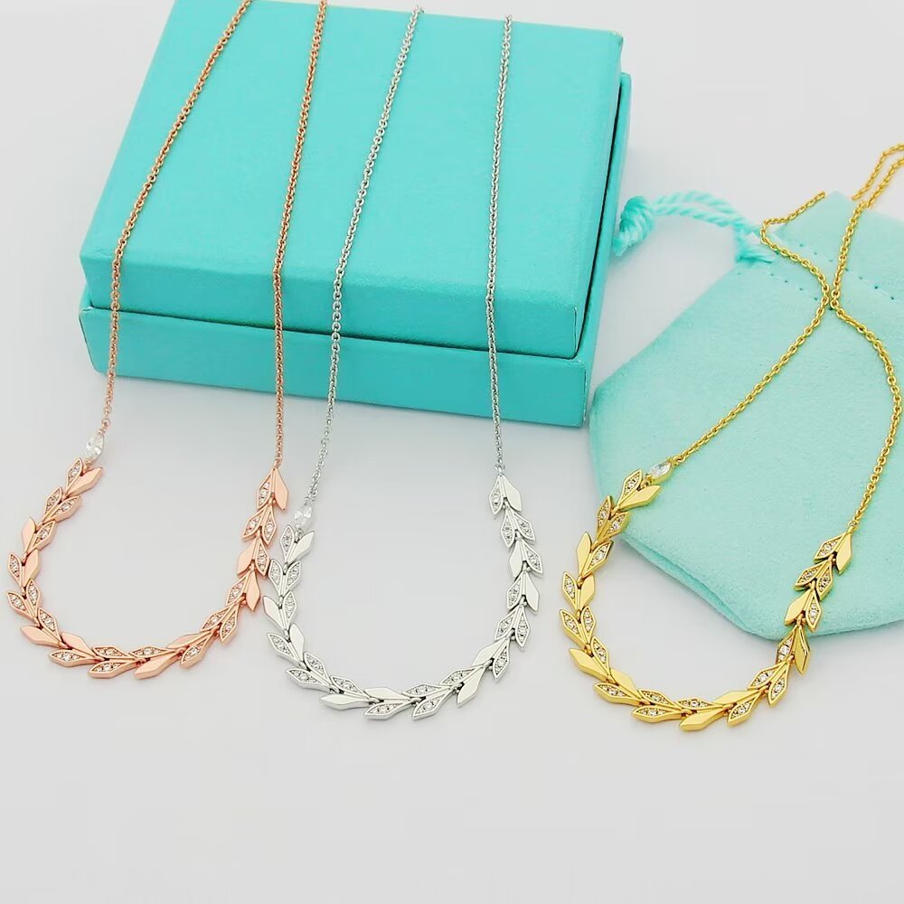 Tiffany Rose Gold Vintage-Inspired Necklace 197