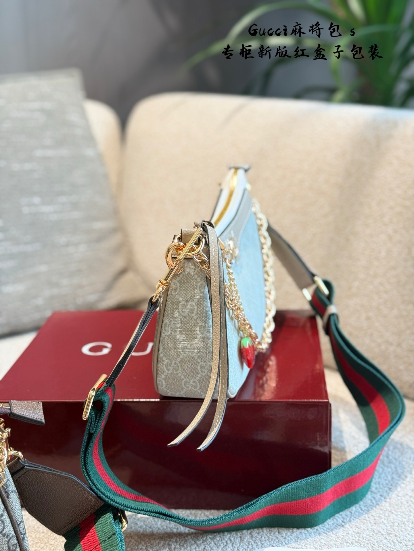 Gucci Silver Vintage-Inspired Bag 545