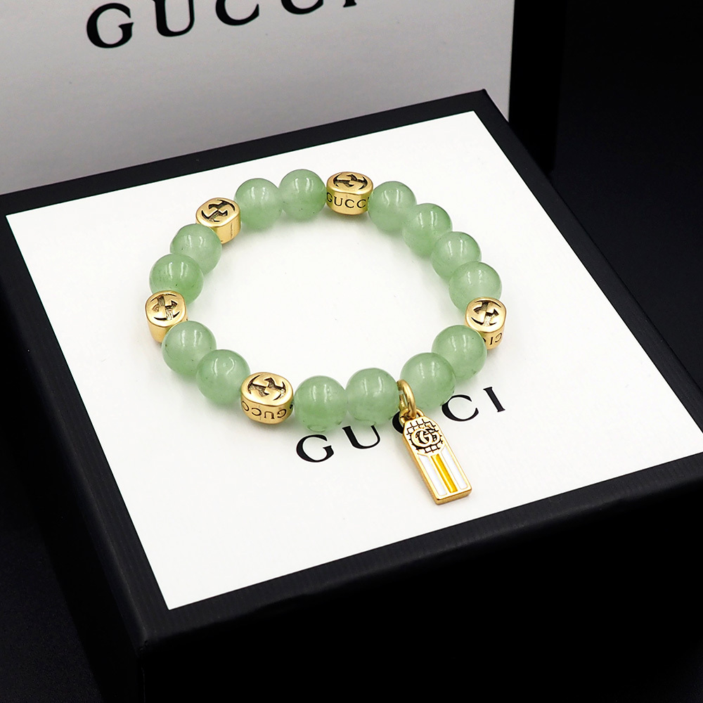 Gucci Silver Logo-Accented Bracelet 032
