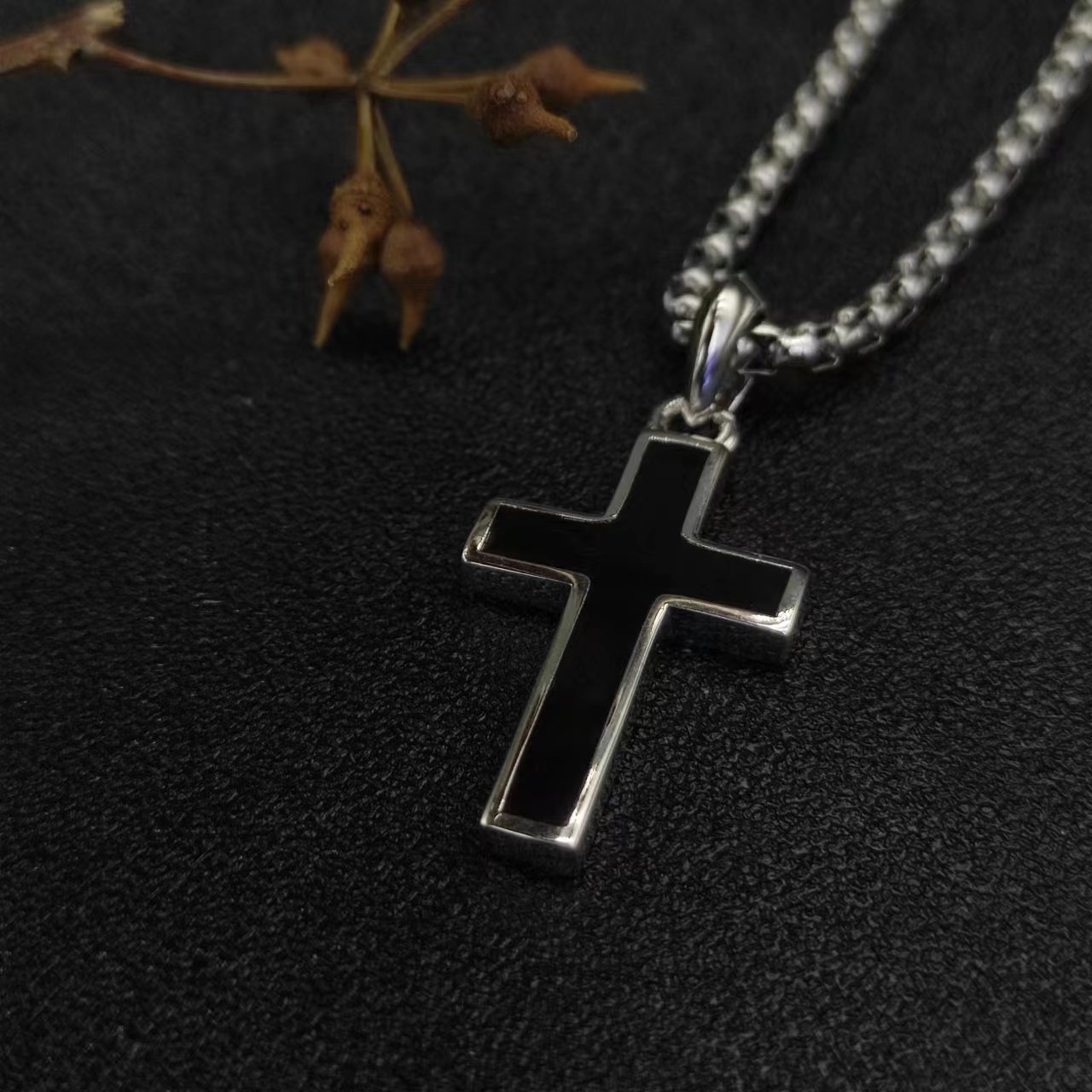 David Yurman Silver Logo-Accented Necklace 111
