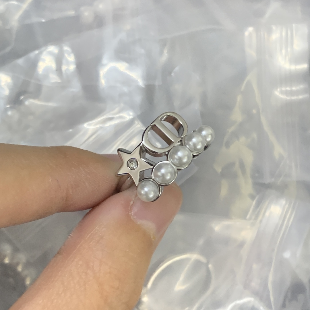 Dior Silver Vintage-Inspired Ring 198