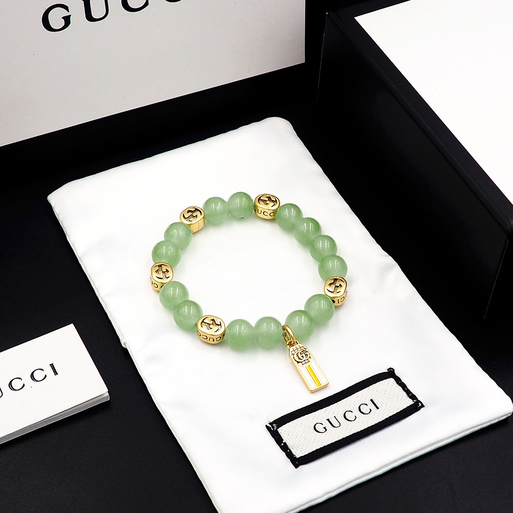 Gucci Silver Logo-Accented Bracelet 032