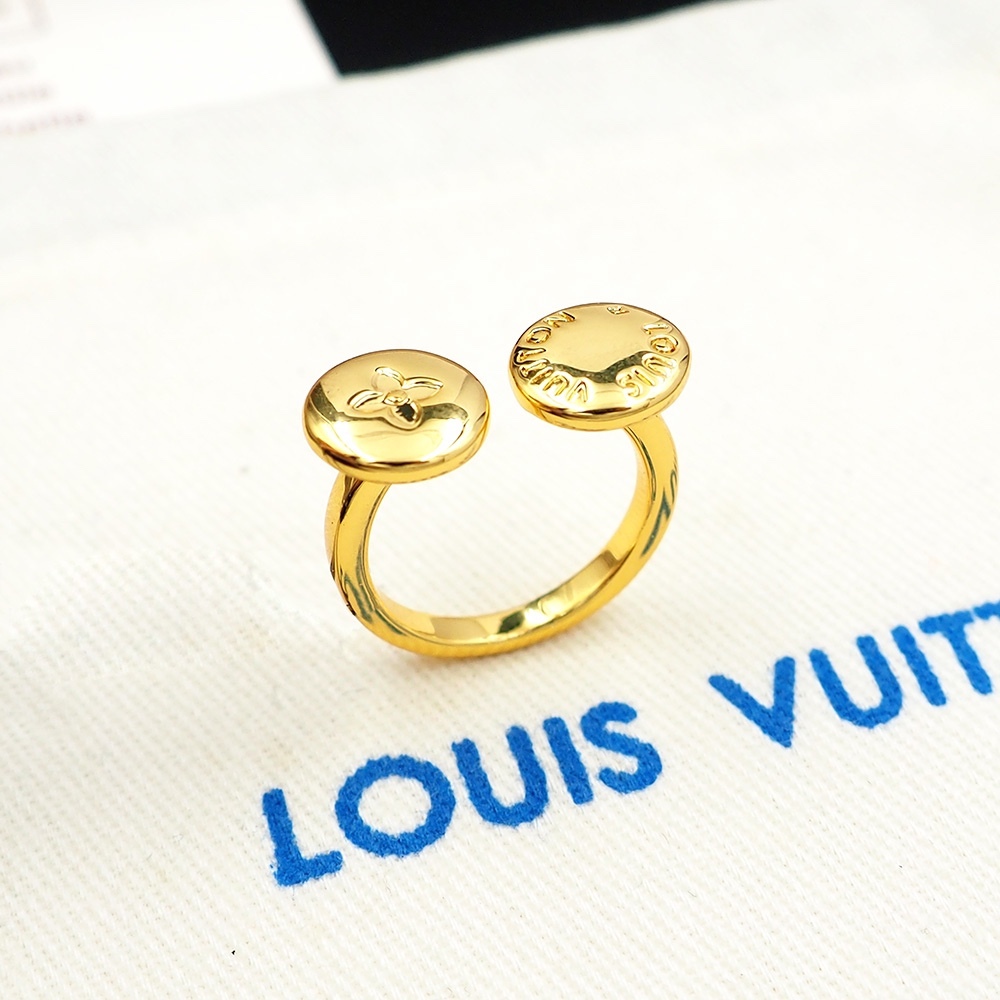 LV Gold Romantic Ring 088