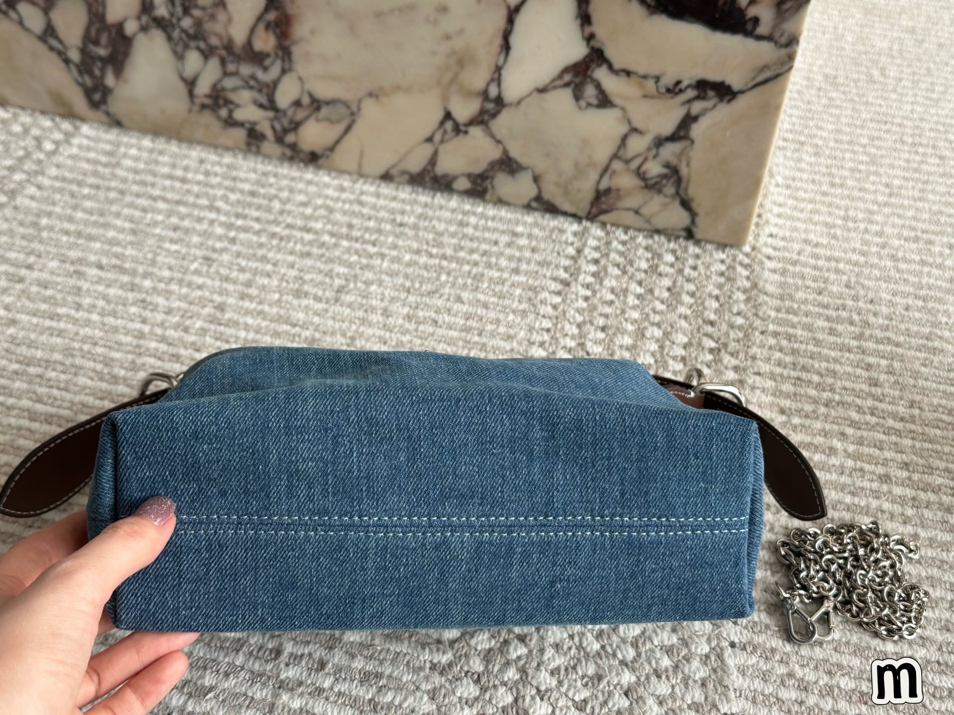 Prada Silver Vintage-Inspired Bag 047