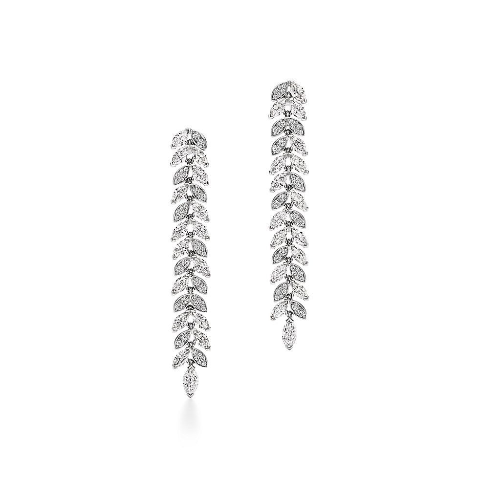 Tiffany Silver Romantic Earrings 229