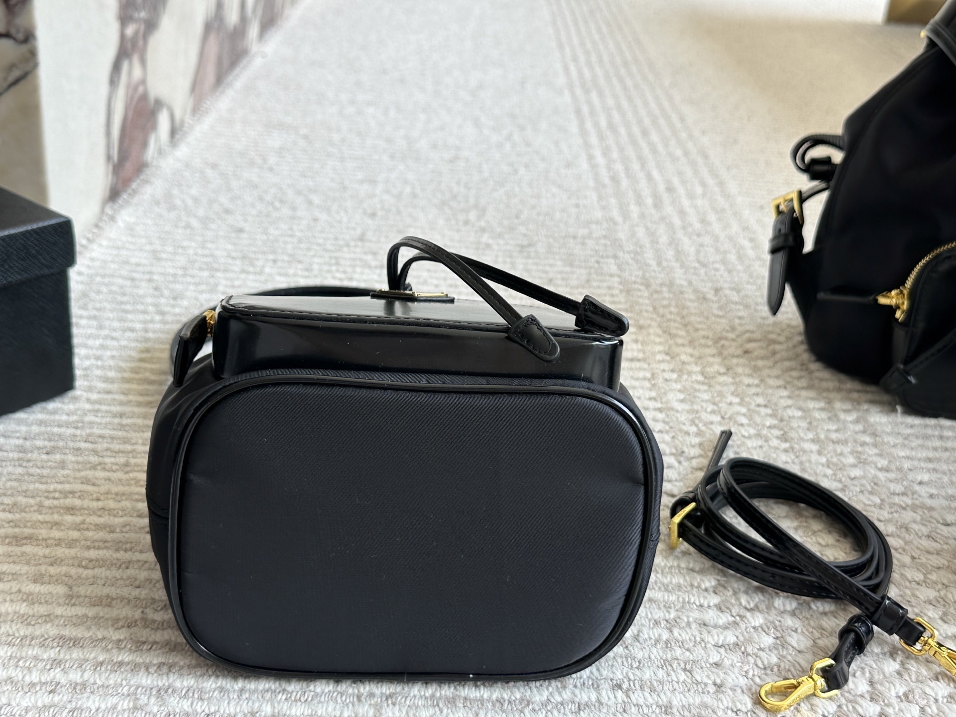 Prada Black Vintage-Inspired Bag 026