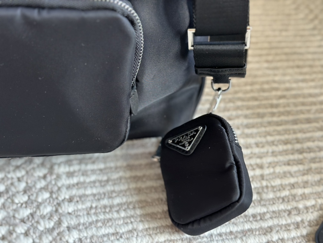 Prada Black Vintage-Inspired Bag 072