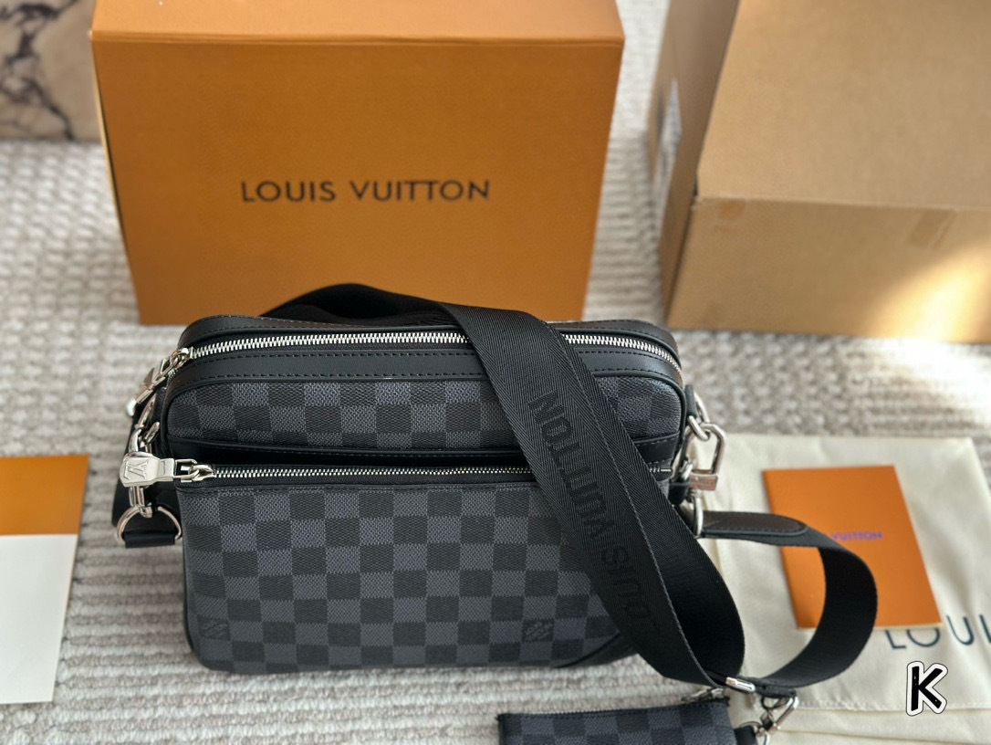 LV Silver Quilted Bag 1408