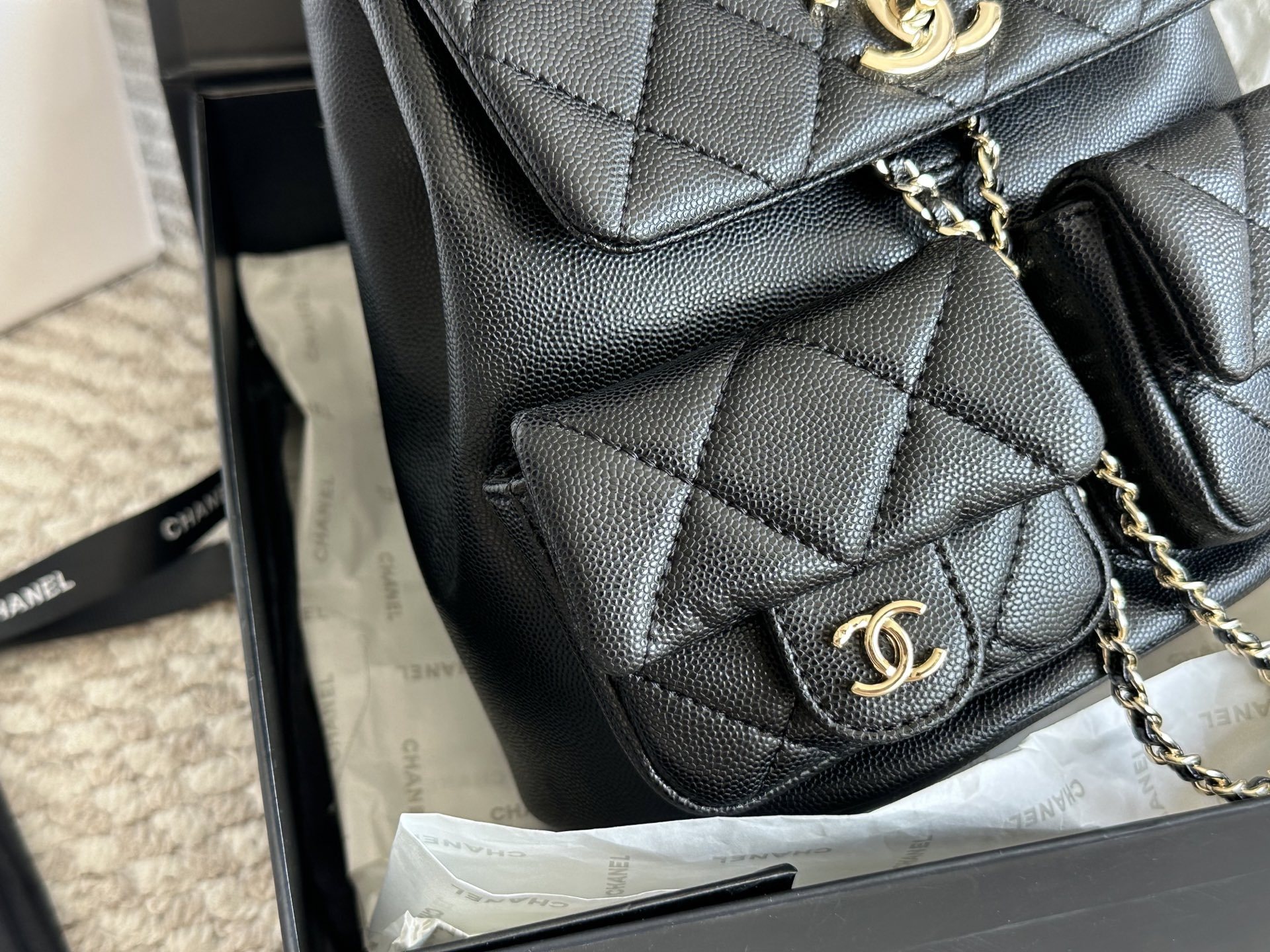 Chanel Black Delicate Bag 1183