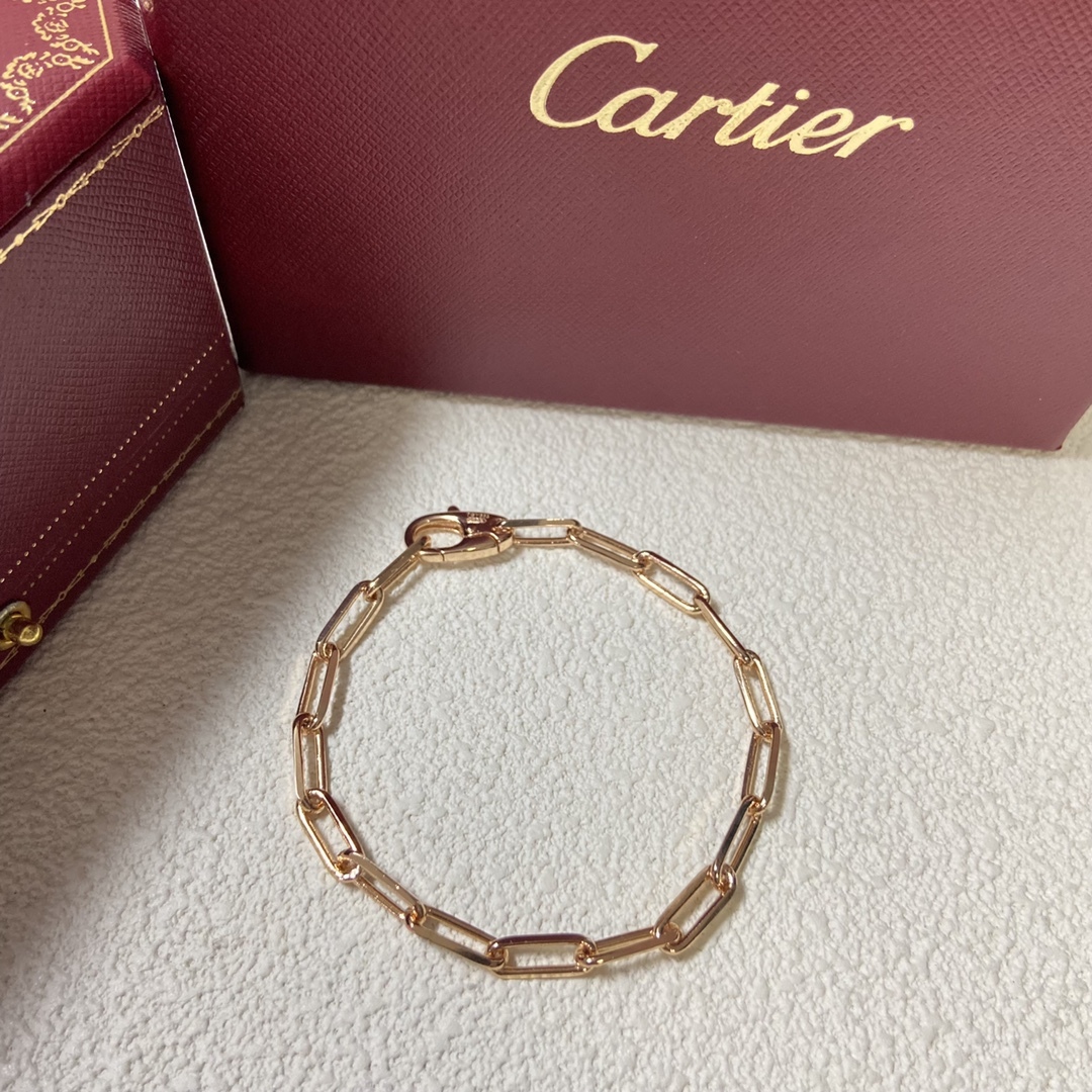 Cartier Rose Gold Vintage-Inspired Bracelet 0037