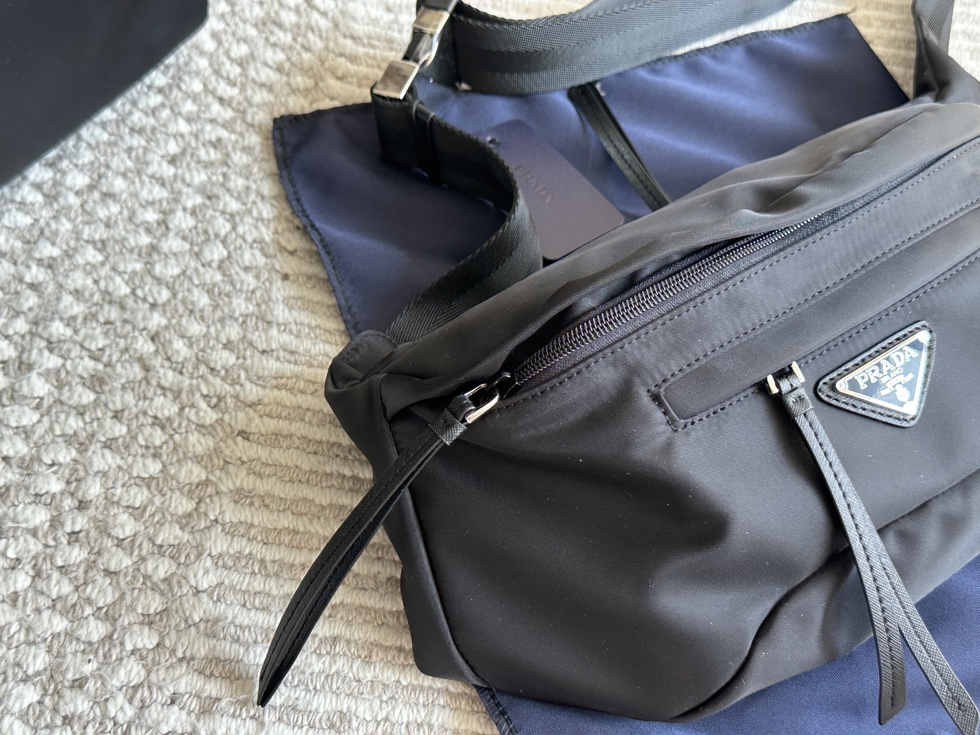 Prada Beige Minimalist Bag 041