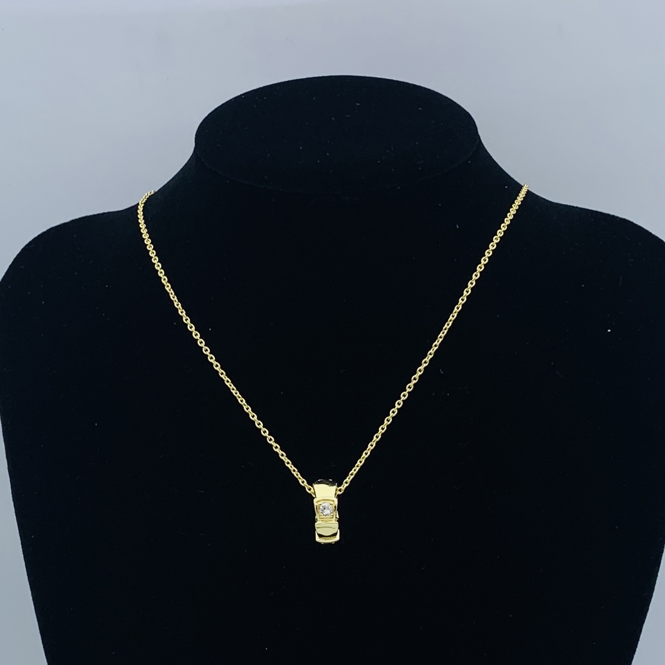 BVLGARI Gold Logo-Accented Necklace 157