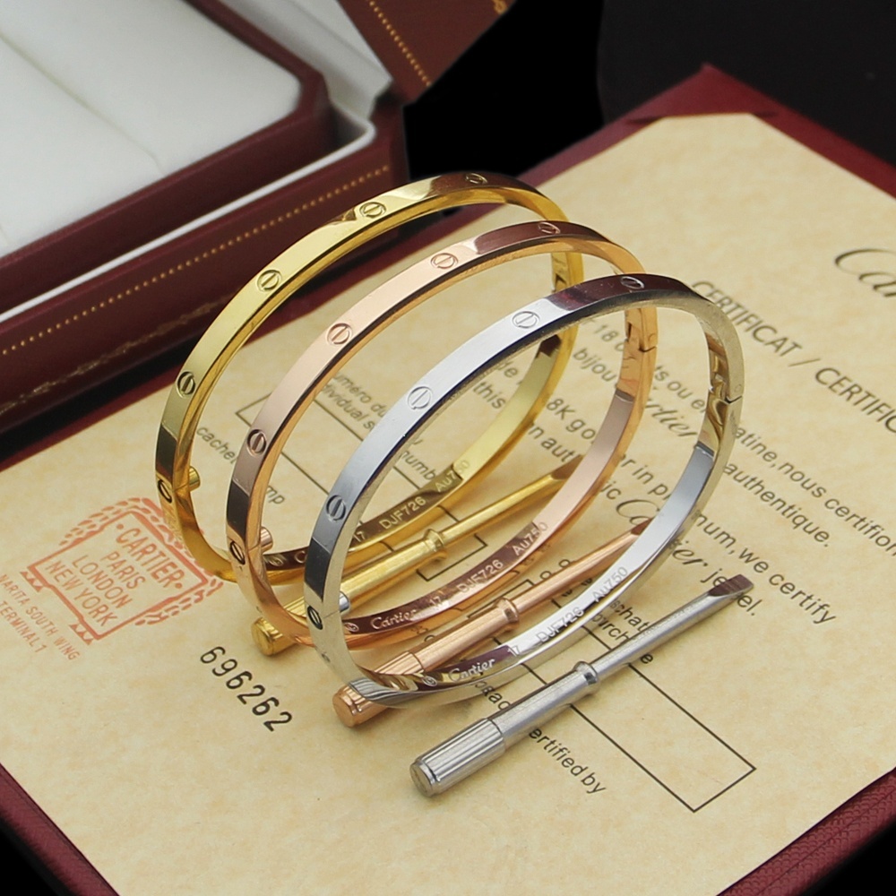 cartier love bracelet narrow