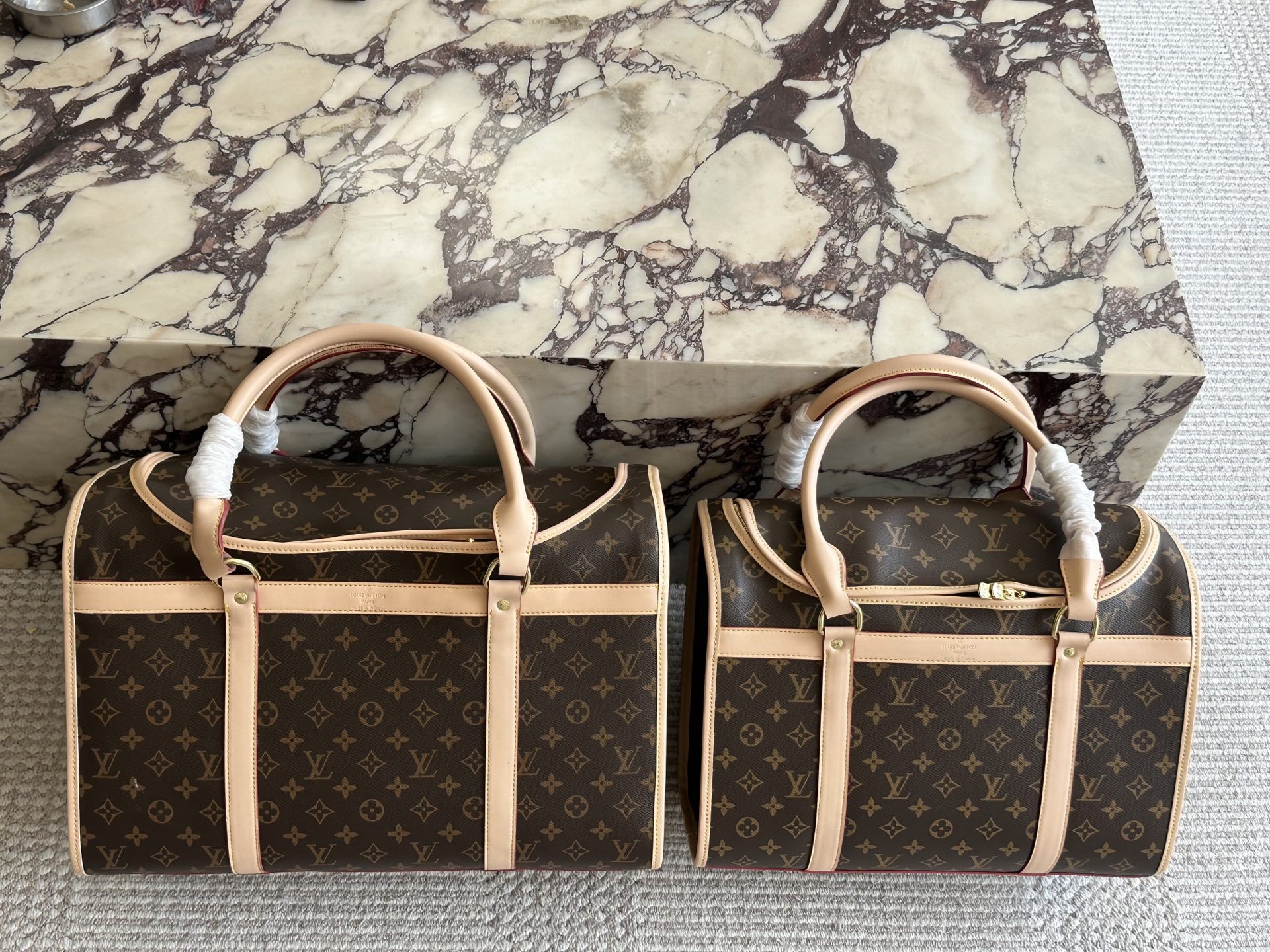 LV Rose Gold Vintage-Inspired Bag 1413