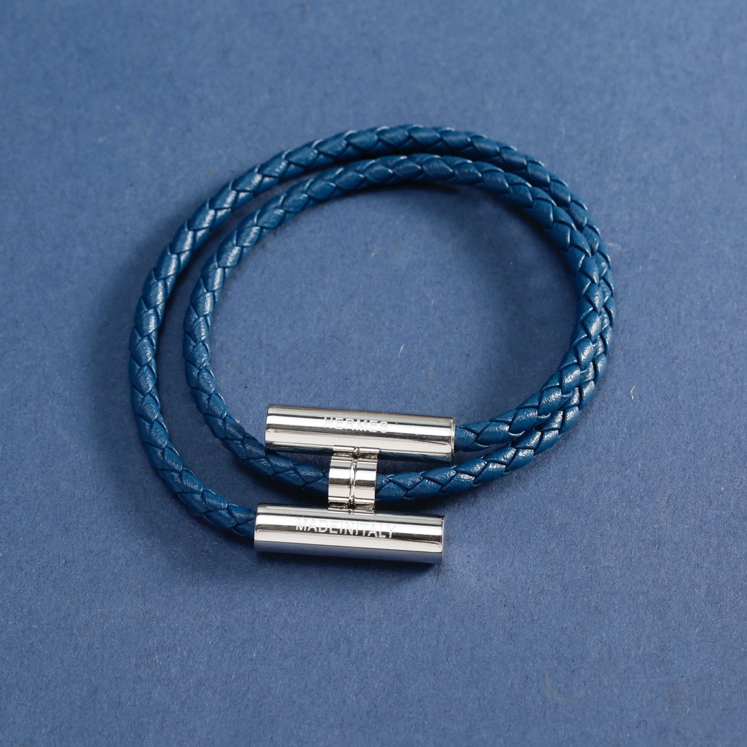 Hermes h Orange Logo-Accented Bracelet 024