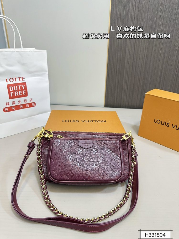 LV Blue Logo-Accented Bag pochetteLV 1620