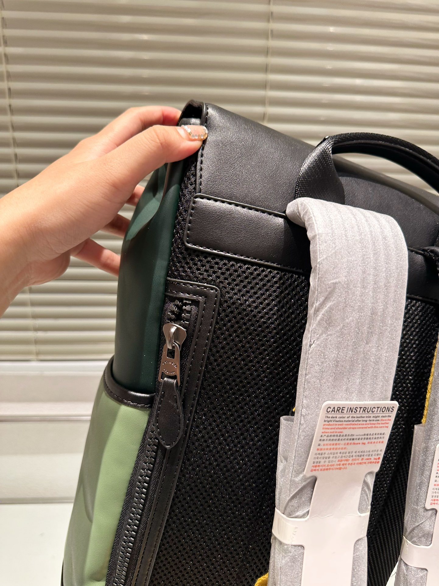 Coach Green Vintage-Inspired Bag backpack 191
