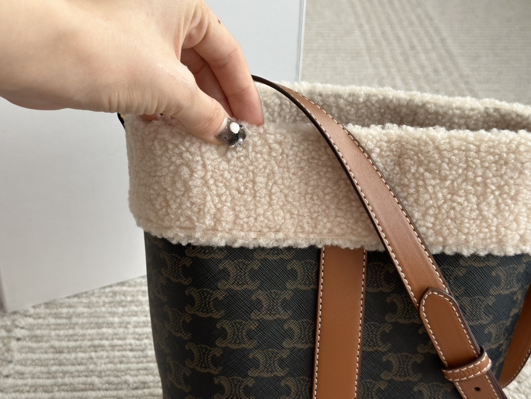 Celine Beige Quilted Bag 256