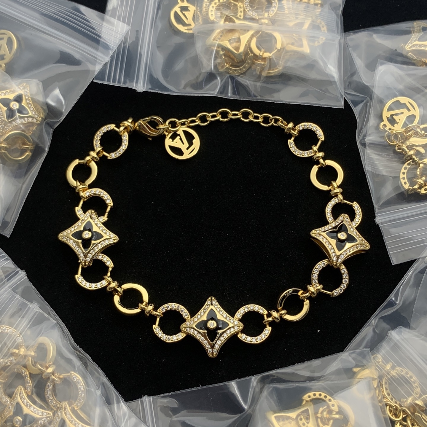 LV Rose Gold Vintage-Inspired Bracelet 806