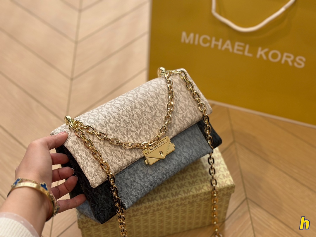 MK Gold Vintage-Inspired Bag 001