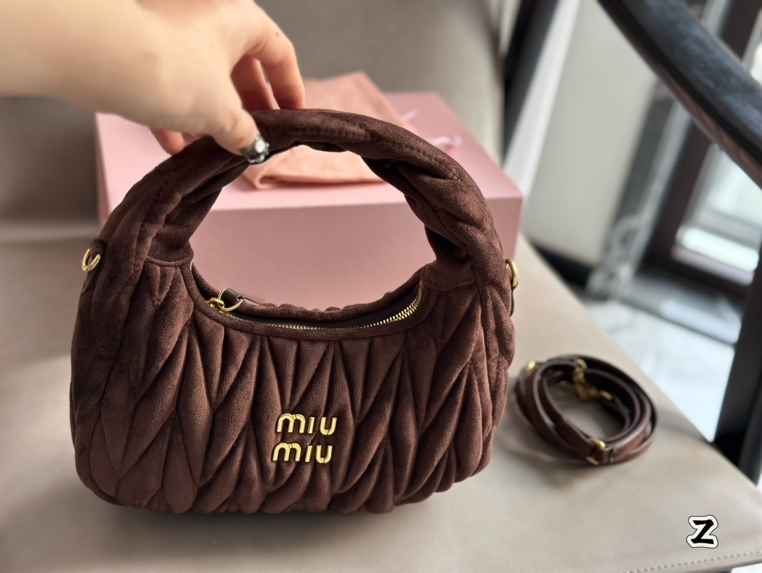 Miu Miu Pink Quilted Bag 174