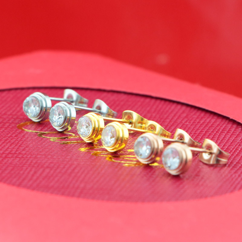 Cartier D’AMOUR Rose Gold Vintage-Inspired Earrings