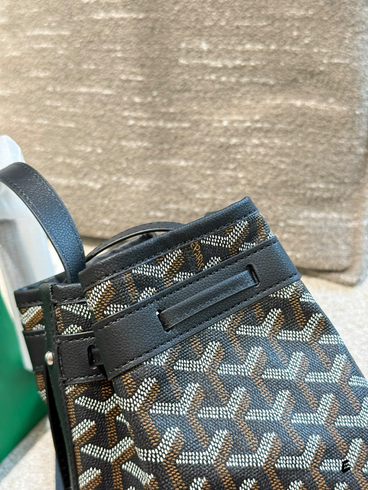 Goyard Silver Quilted Bag 012