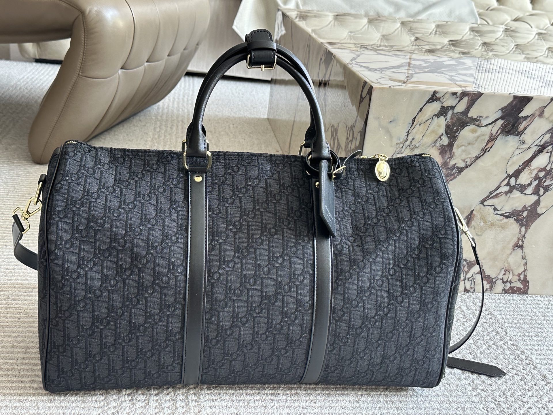 Dior Beige Quilted Bag 753