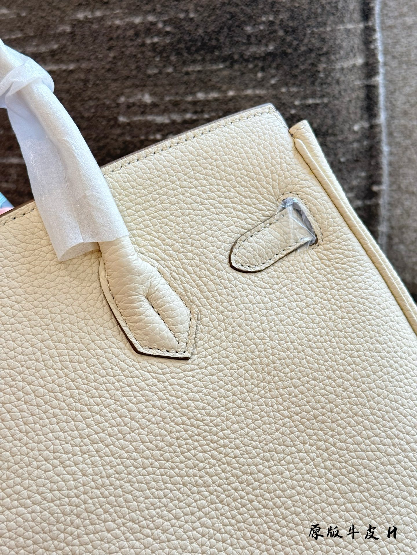 Hermes h Silver Statement Bag Birkin 312