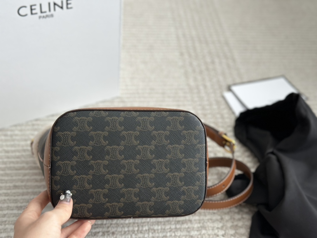 Celine Beige Quilted Bag 256