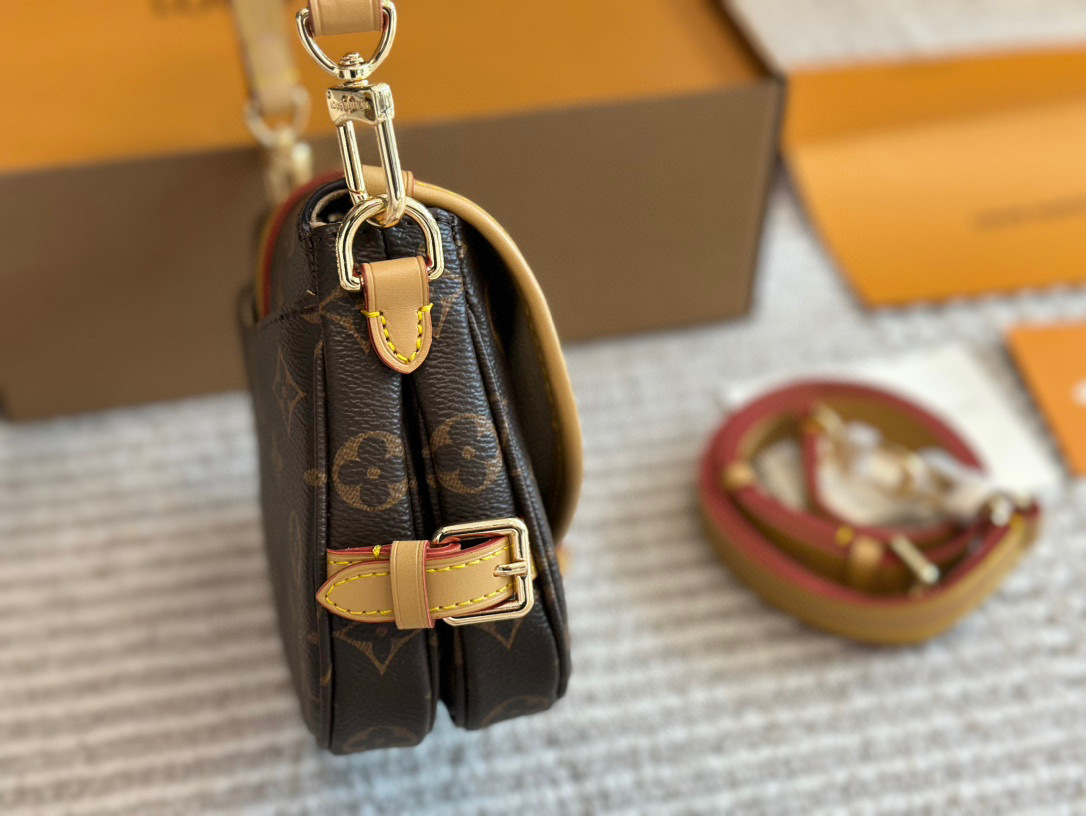 LV Gold Quilted Bag 1598