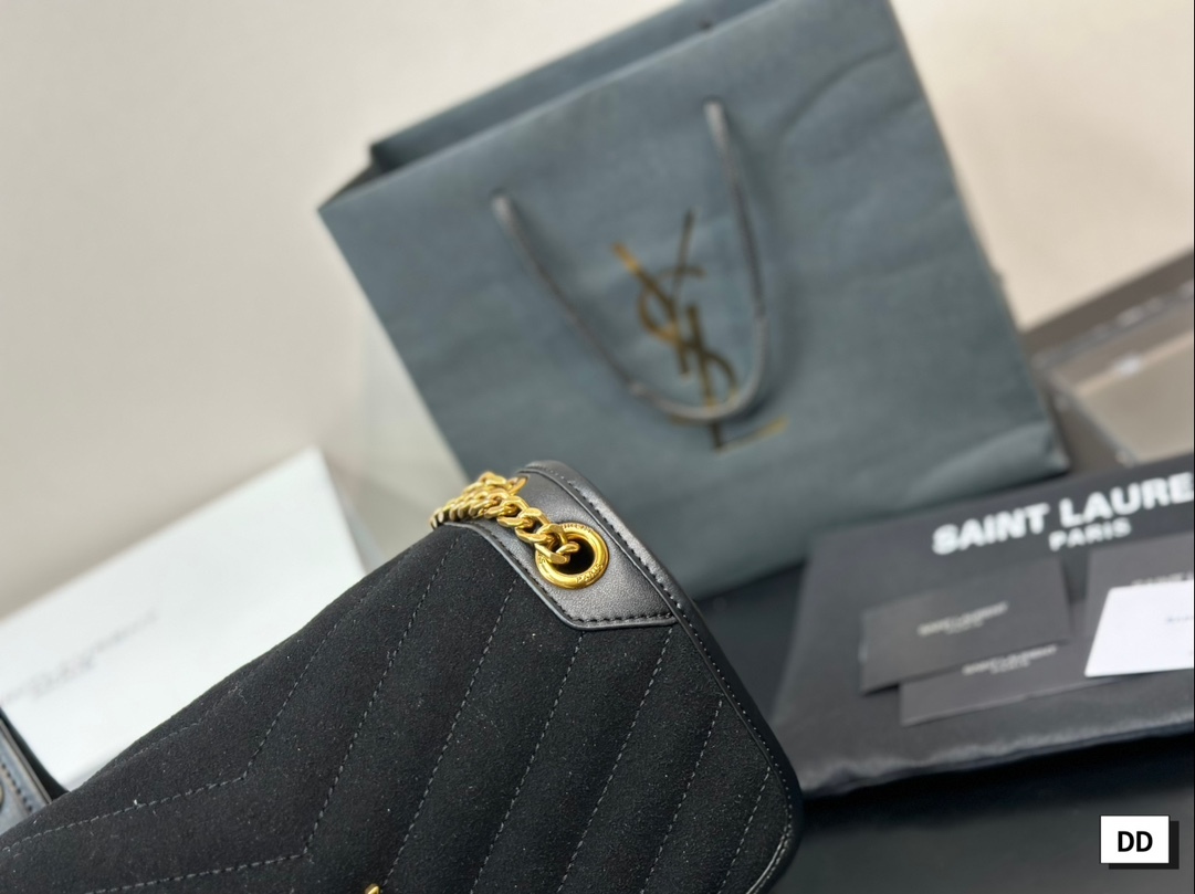 YSL Silver Logo-Accented Bag 148