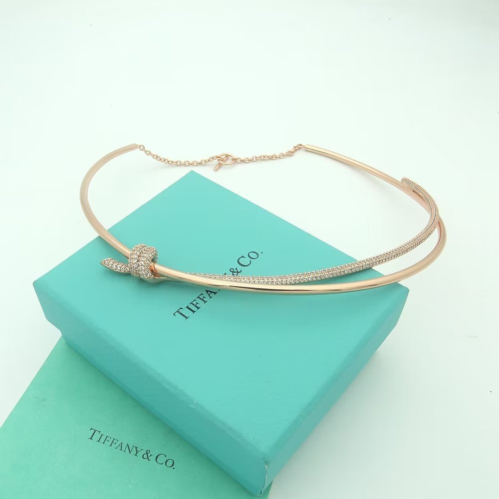 Tiffany Rose Gold Vintage-Inspired Necklace 250