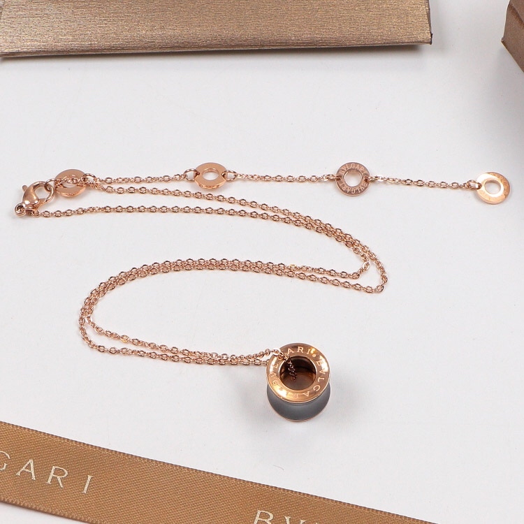 BVLGARI Rose Gold Vintage-Inspired Necklace 023