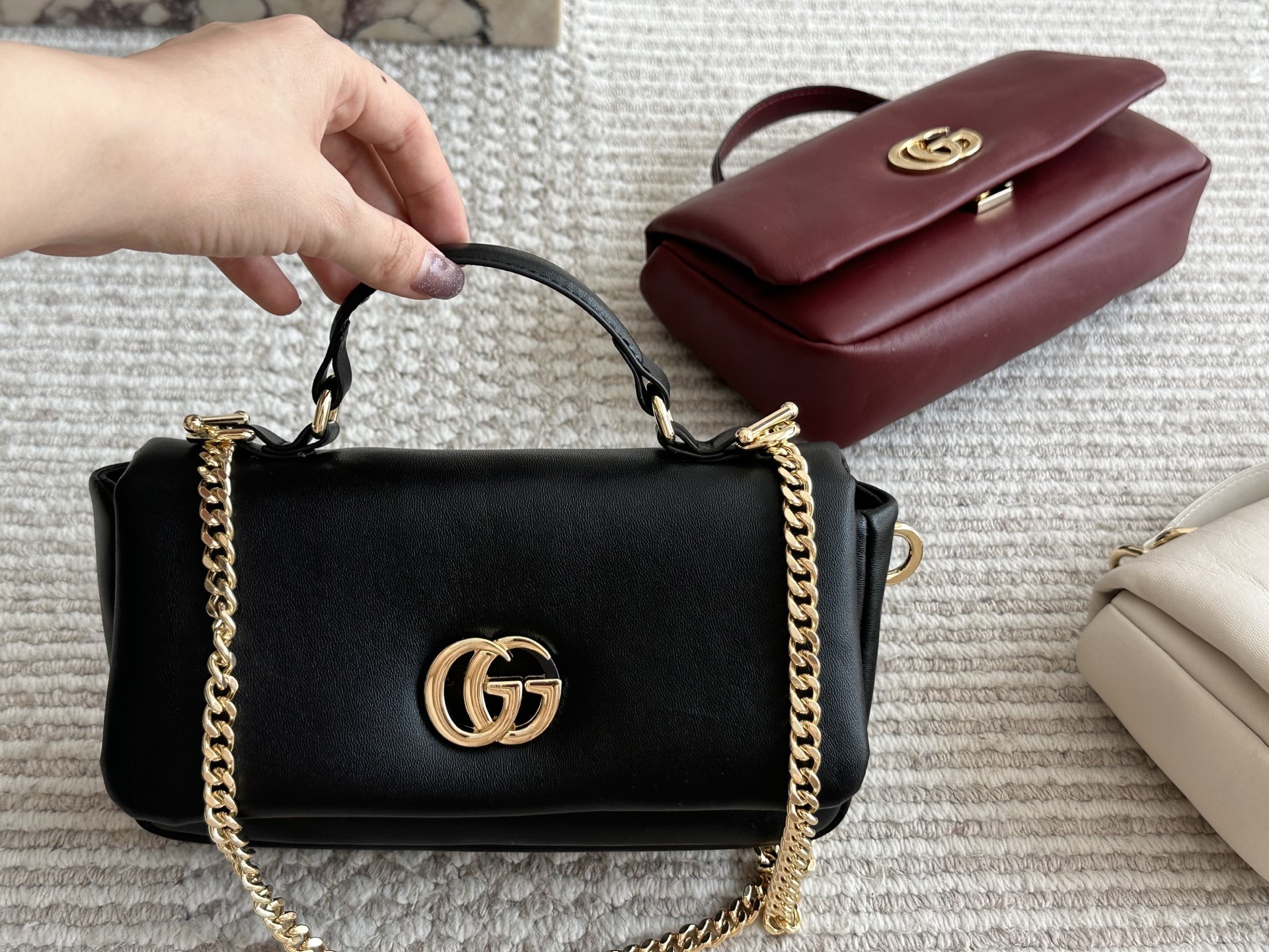 Gucci Gold Vintage-Inspired Bag 585