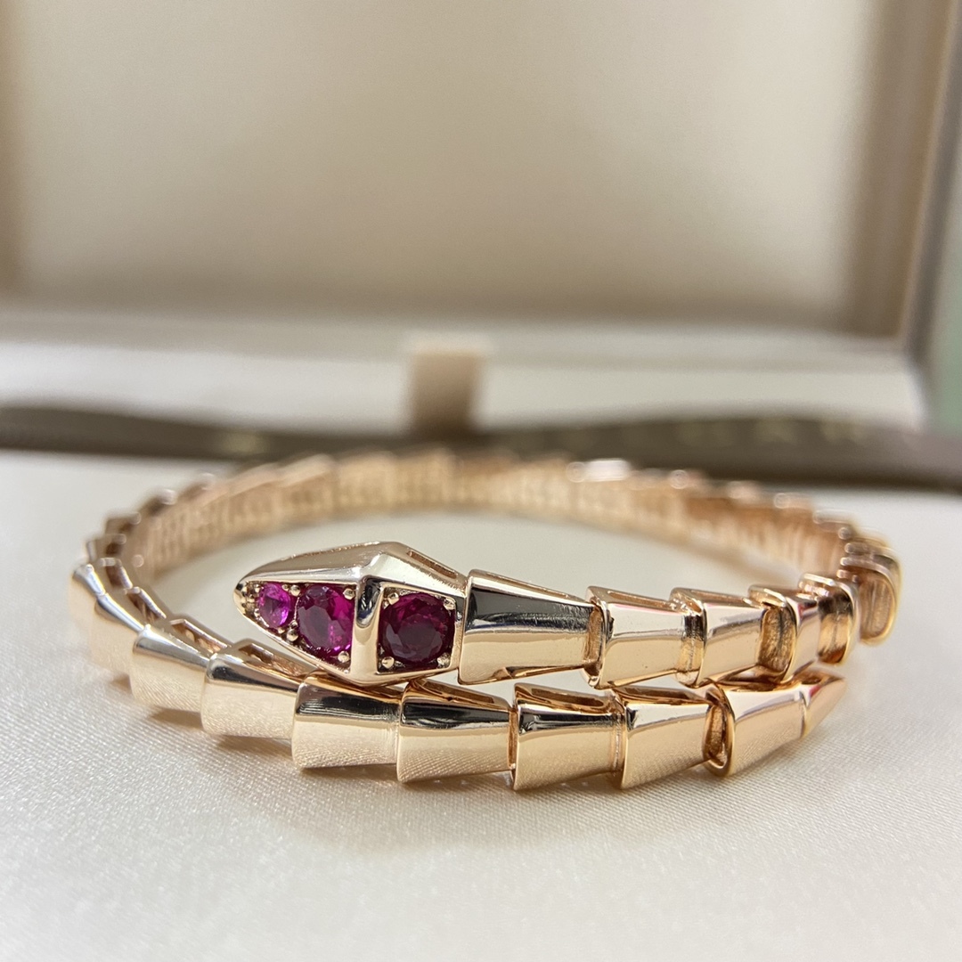 BVLGARI Purple Vintage-Inspired Bracelet 059