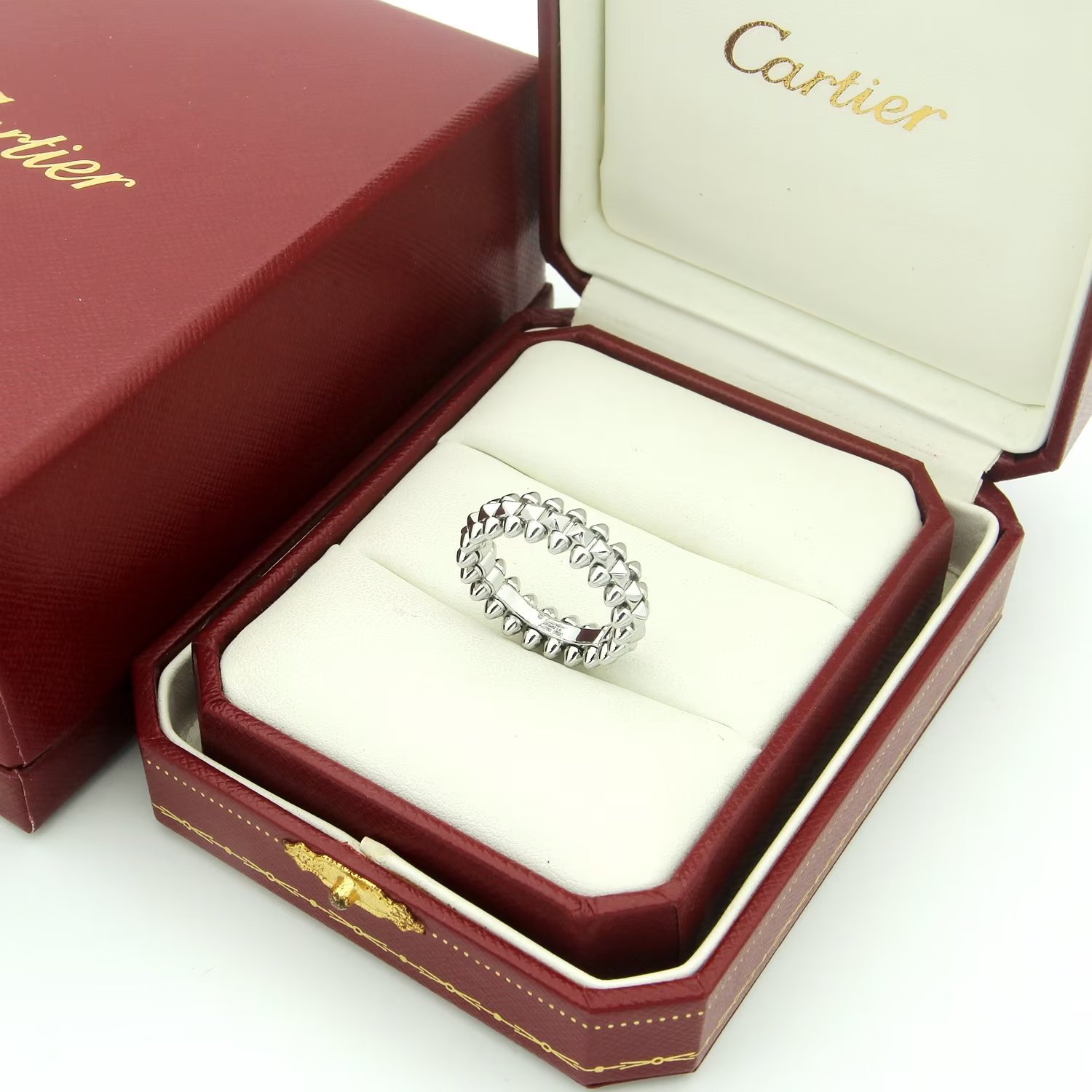 Cartier clash Rose Gold Romantic Ring 0235