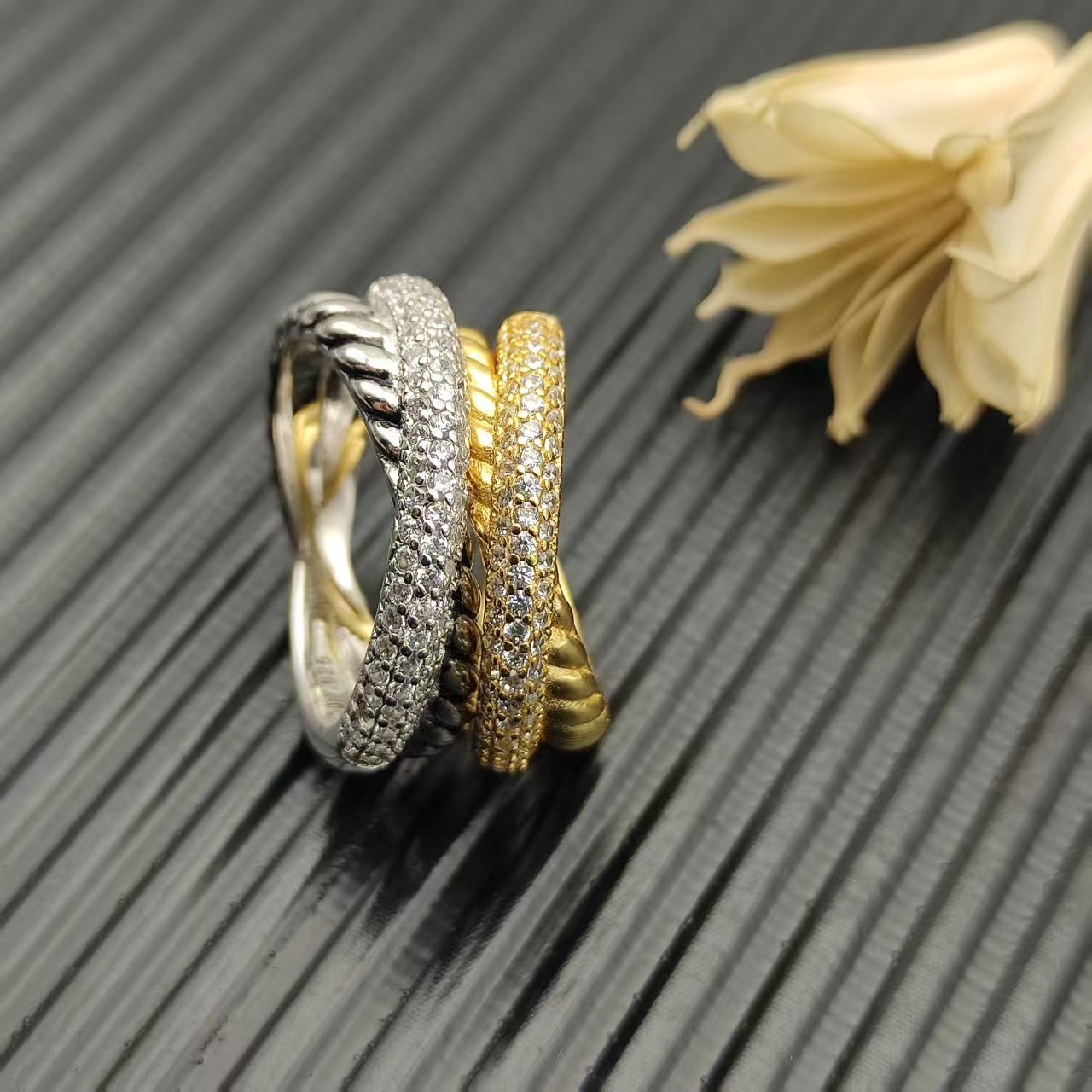 David Yurman Silver Romantic Ring 299