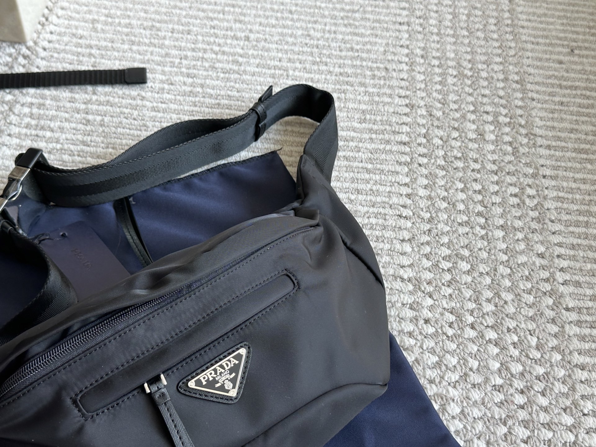 Prada Beige Minimalist Bag 041