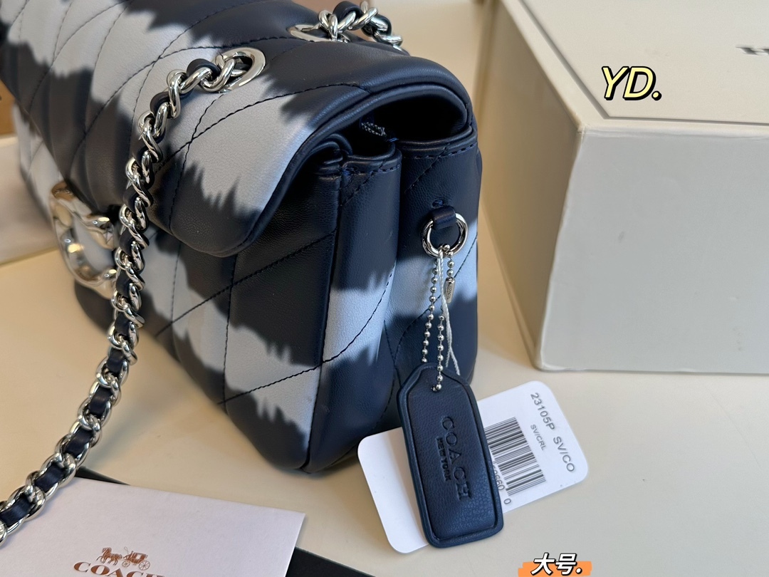 Coach Beige Quilted Bag 187