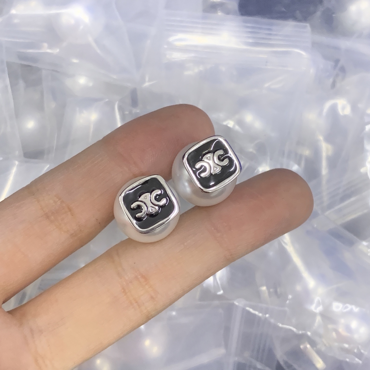 Celine Silver Vintage-Inspired Earrings 125